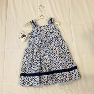 Sara Louise Floral Tie Front Dress